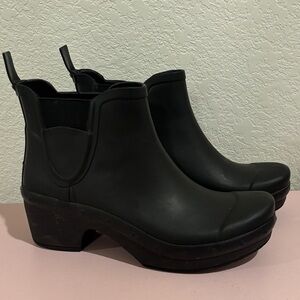Dansko Black Bootie Rainboots